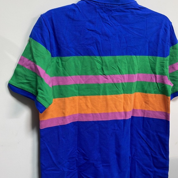 Brand new Polo by Ralph Lauren Boys Size 18-20 (X Large) Blue/Green/Orange - Picture 8 of 8